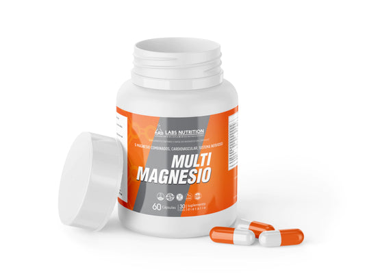 Multi Magnesio Labs Nutrition x 60 Cápsulas