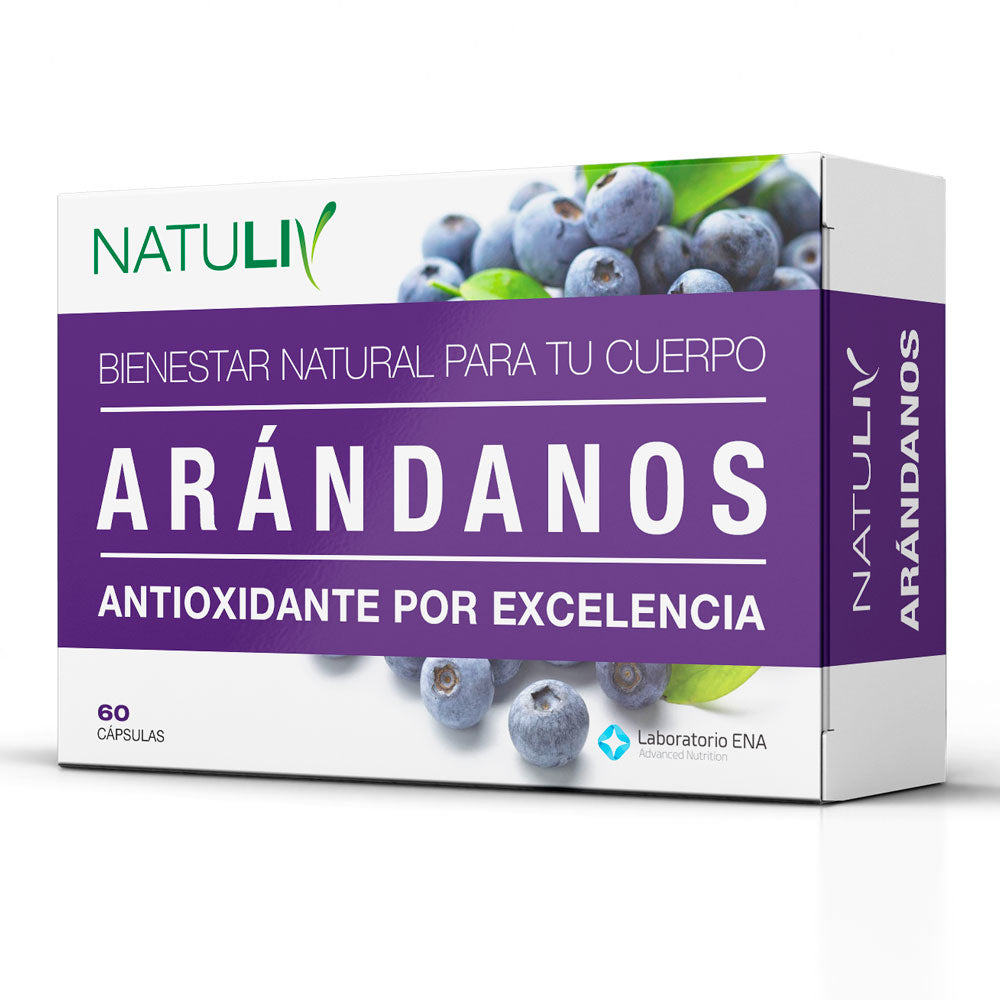 Natuliv Arándanos Antioxidante X 60 Cápsulas