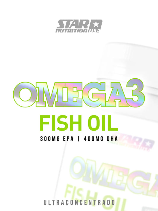 Omega 3 Fish Oil Star Nutrition x 60 Cápsulas