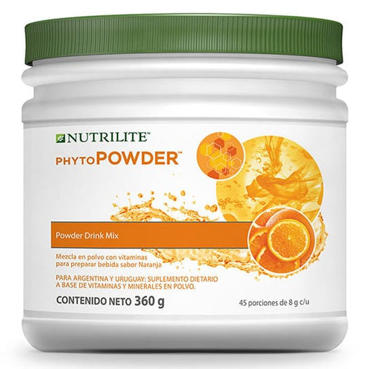 Nutrilite Vitamina Phytopowder Sabor Naranja x 360 Gramos