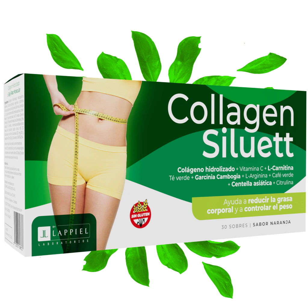 Collagen Siluett By Lappiel Colágeno Adelgaza y Modela x30 Sobres