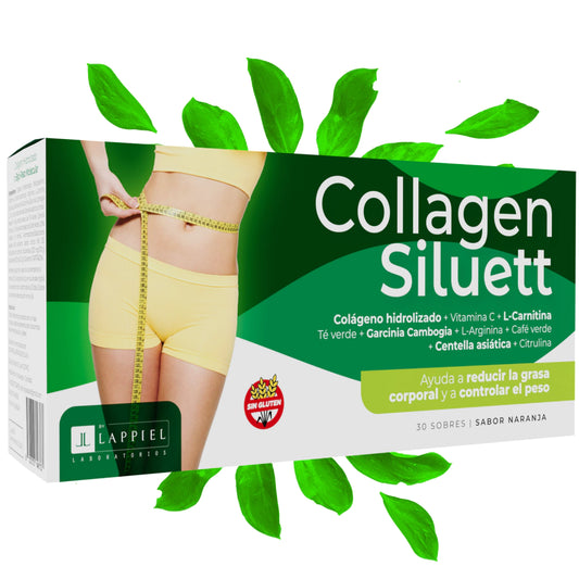 Collagen Siluett By Lappiel Colágeno Adelgaza y Modela x30 Sobres