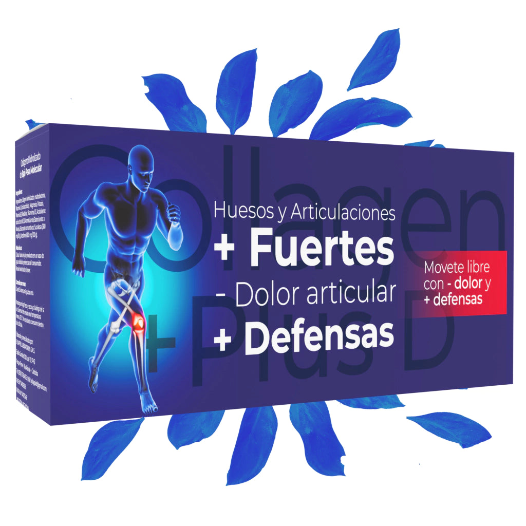 Collagen +Plus D By Lappiel Colágeno Huesos y Articulaciones x30 Sobres