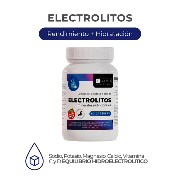 Electrolitos ByLappiel x 60 Cápsulas