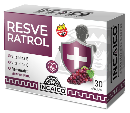 Resveratrol Incaico x 30 Caps