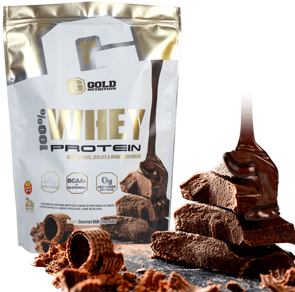 100% Whey Protein Gold Nutrition Chocolate 2.0 Lb (907 Gr)
