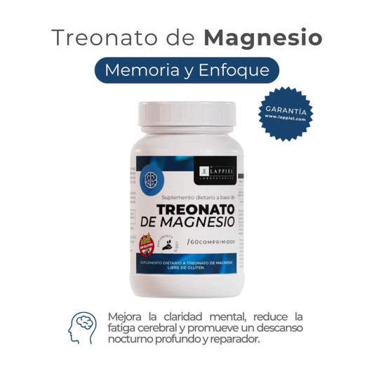 Treonato de Magnesio Lappiel x 60 Comprimidos