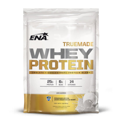 TrueMade Whey Protein Ena Sin Sabor 1 Lb (453 Gr)