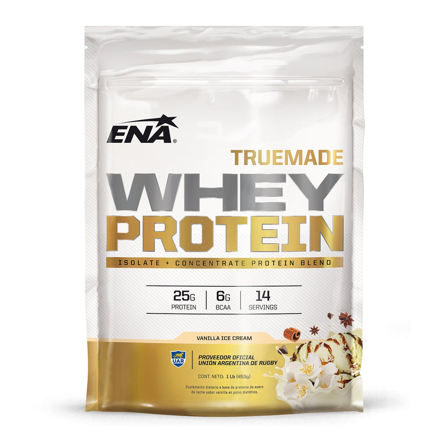 TrueMade Whey Protein Ena Vainilla Ice Cream 1 Lb (453 Gr)