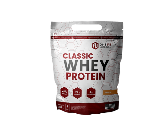 Classic Whey Protein One Fit Vainilla Doypack 2 Lbs (907 Gr)