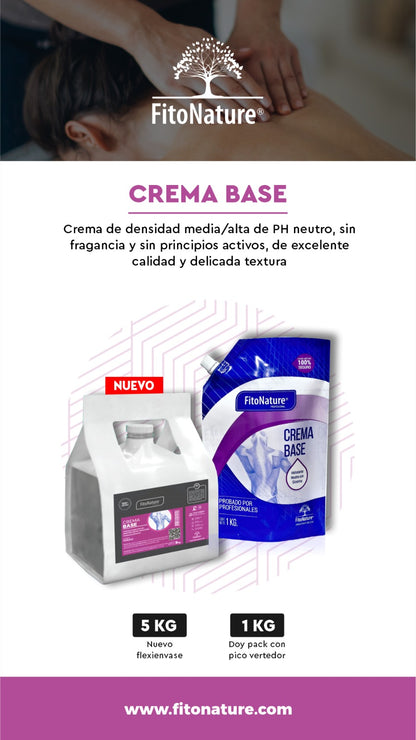 Crema Base Doy Pack 1Kg Fitonature