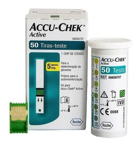 Tiras Reactivas Accu-Chek Active