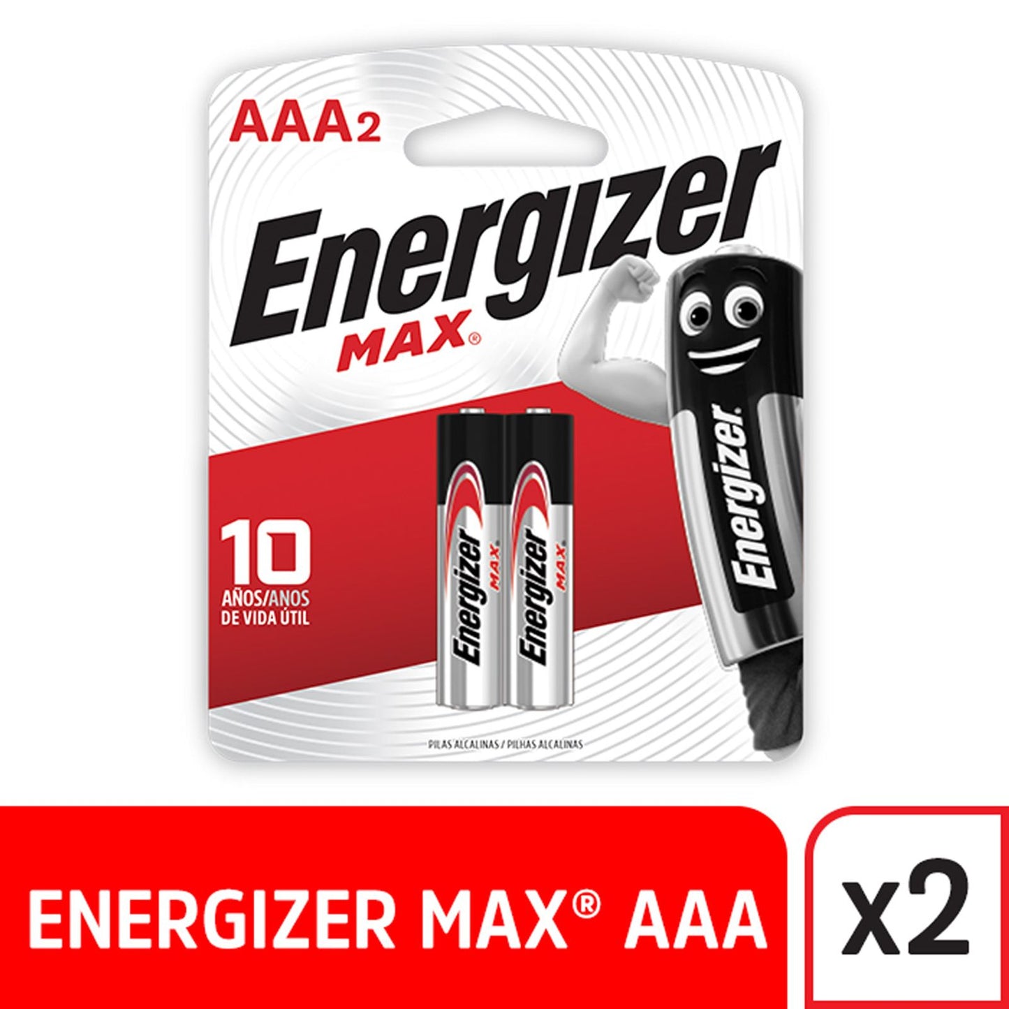 Pilas Energizer AAA X 2 Para Oximetros