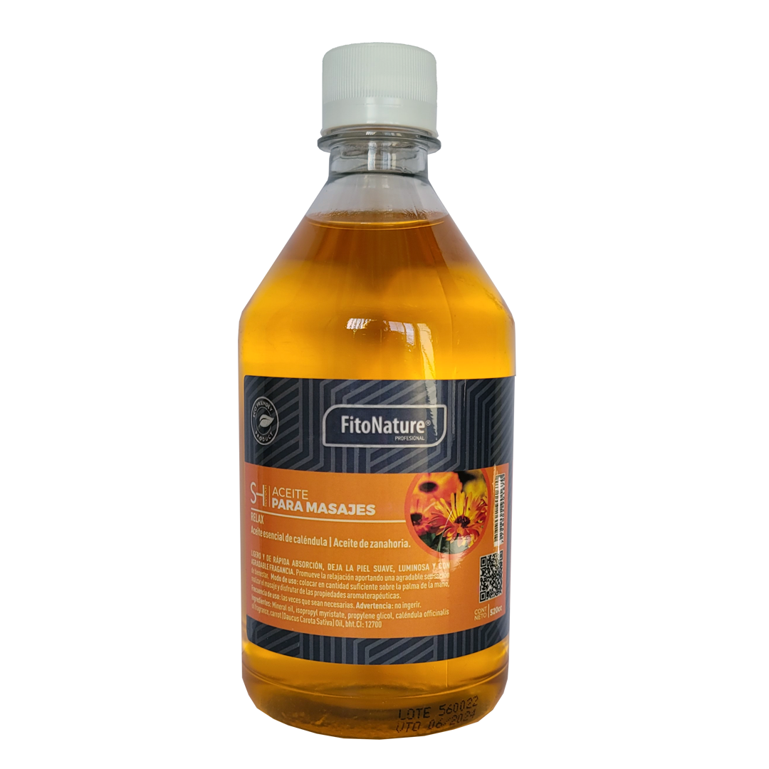 Aceite Para Masajes Relax Fitonature X 520 Cc