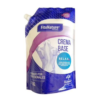 Crema Base Relax Doy Pack 1Kg Fitonature