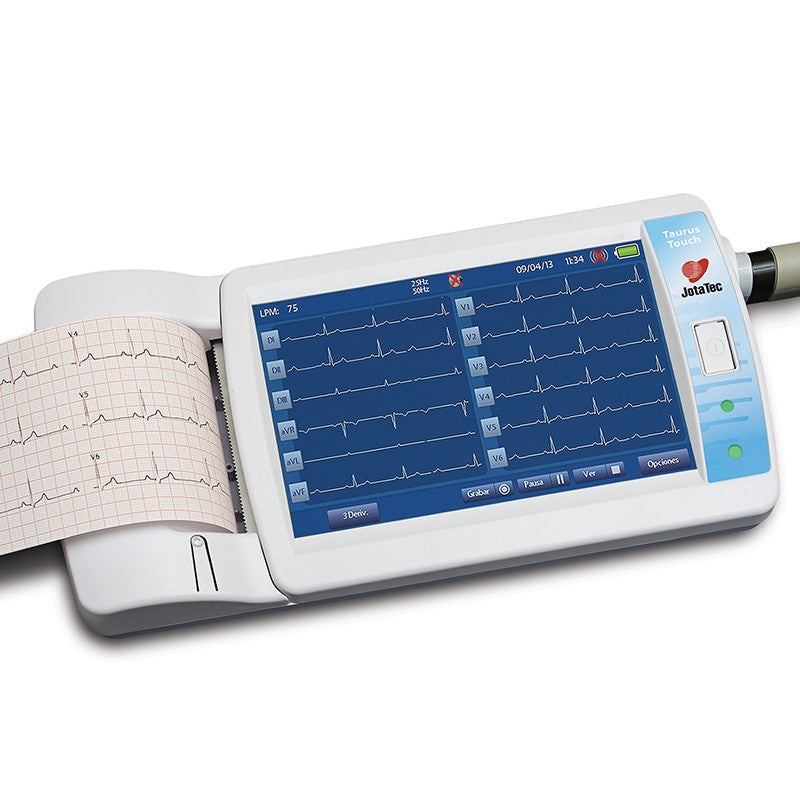 Electrocardiografo Y Ergometro Jotatec Taurus Touch Printer (Incluye Software Ergometria)